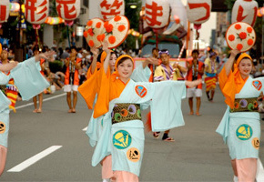 山形花笠祭り肘折温泉観光